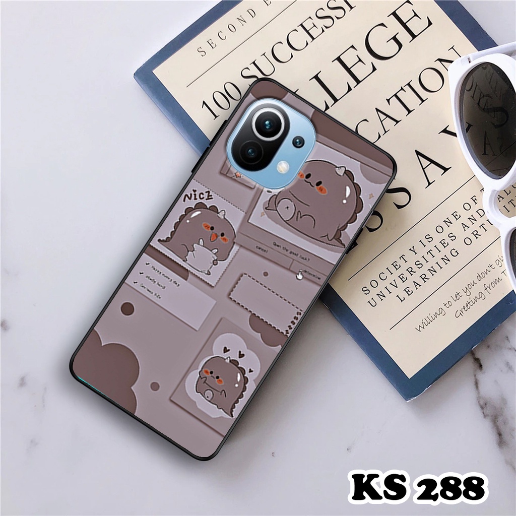 Ốp lưng Xiaomi Mi 11 Lite - Mi 11 Lite 5G - Mi 11 Lite 5G NE - Ốp in hình khủng long,dinosaur dễ thương