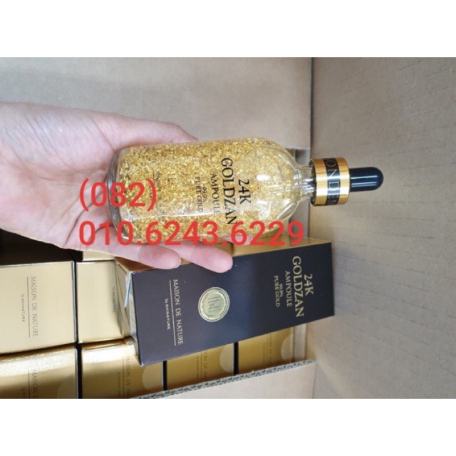 Tinh Chất 24k Goldzan Ampoule 99.9% Pure Gold (Chính hãng)