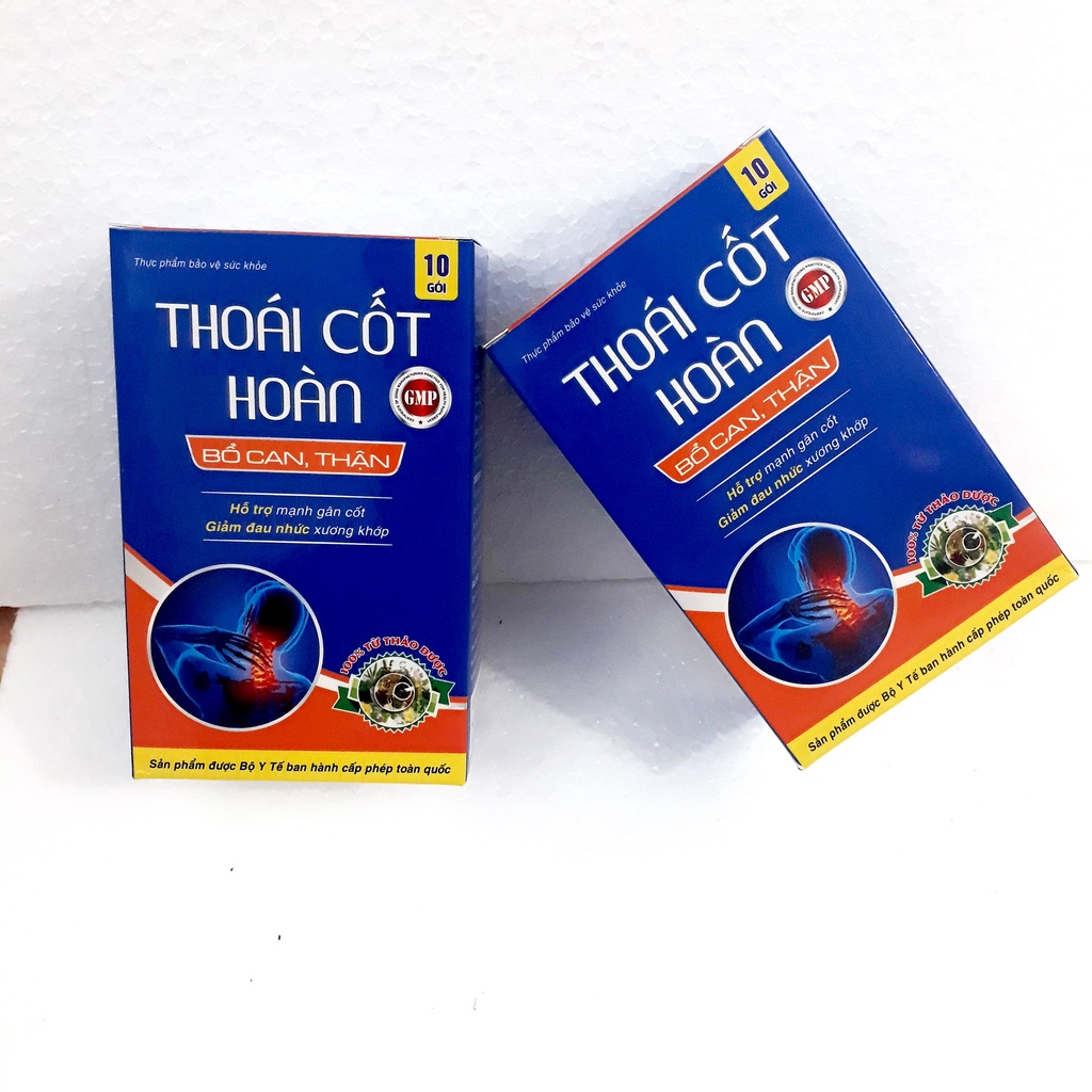 THOÁI CỐT HOÀN, giảm đau nhức xương khớp, đau cổ vai gáy; giảm đau cơ, đau dây thần kinh và giảm tê bì chân tay