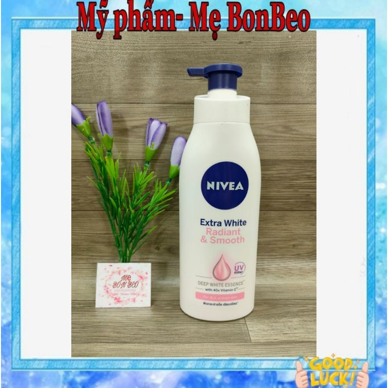 Sữa dưỡng thể NIVEA dưỡng da trắng mịn 400ml