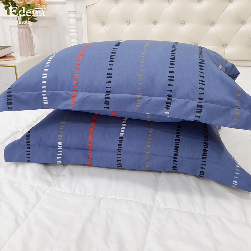Cặp Vỏ Gối Nằm Edena Basic,chất liệu Micro silk nhiều màu | BigBuy360 - bigbuy360.vn
