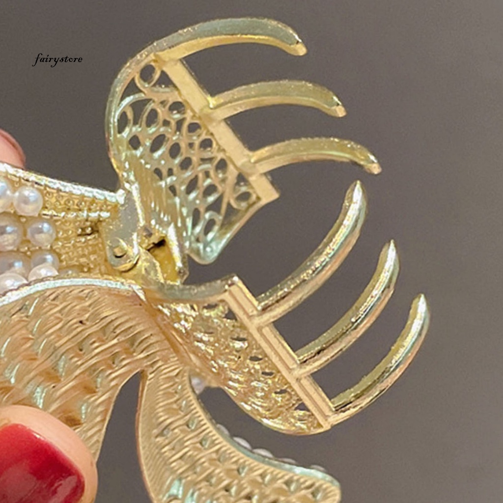 Fairystore| Kẹp Tóc Càng Cua Đính Đá Lấp Lánh