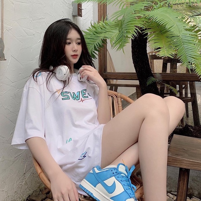 Áo thun unisex SWE 90'S tee nam nữ full tag cotton co dãn