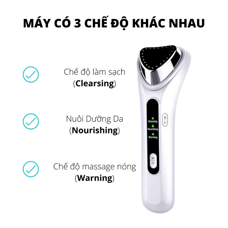 Máy đẩy tinh chất Hailicare HEXAL - Máy đẩy tinh chất ion giúp làm đẹp hiệu quả