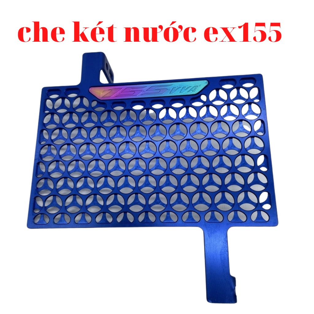 Che két nước xe exciter 155 nhôm cnc hàng sịn đẹp dày dặn bảo hành 1 năm không phai màu