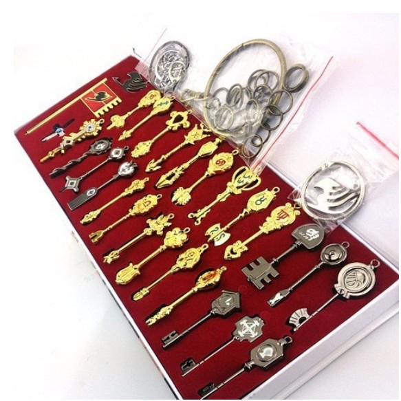 [ Loại lớn ] Bộ sưu tập chìa khóa Fairy tail - Baystore