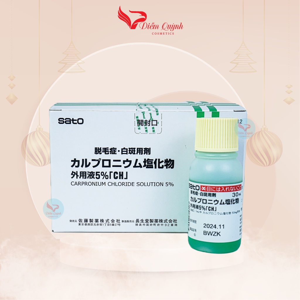 Thuốc bôi kích thích mọc tóc thảo dược Sato Nhật bản – 30ml