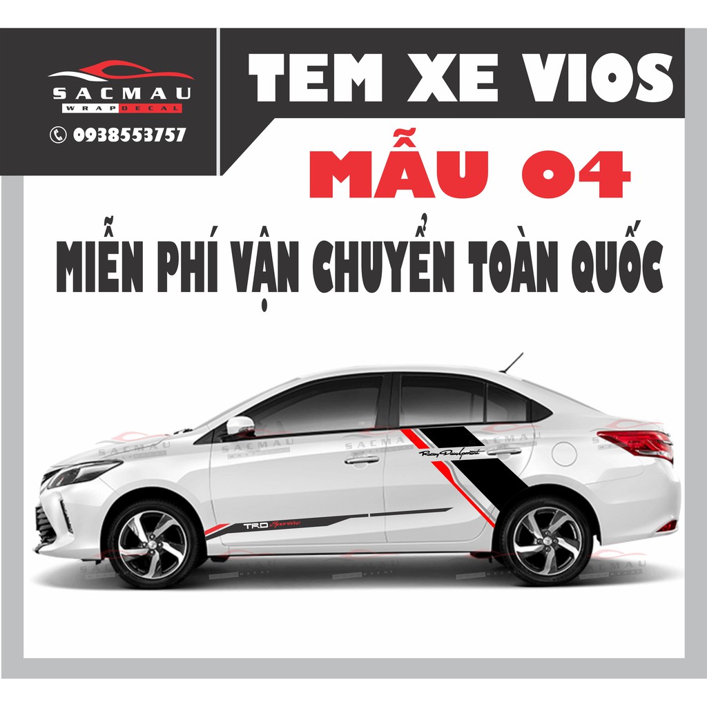 TEM XE TOYOYA VIOS