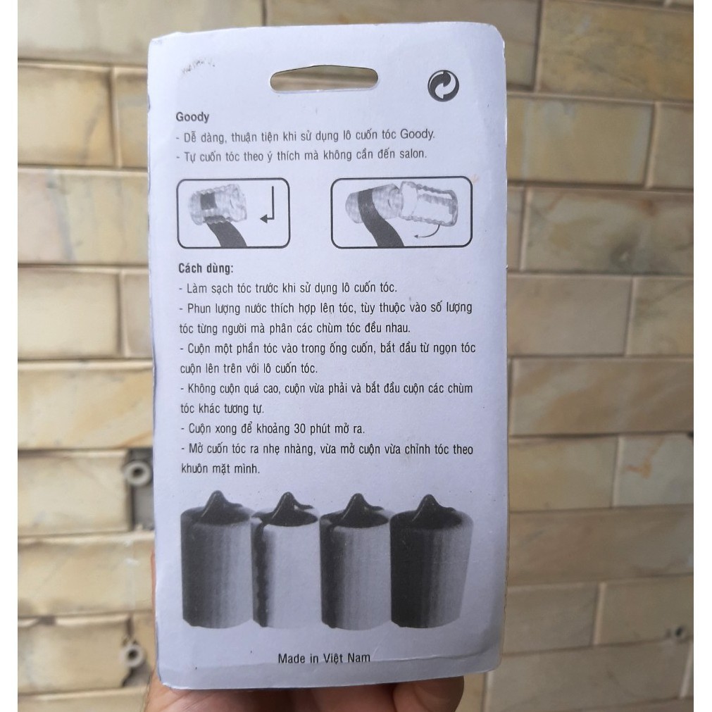 Bộ 8 lô cuốn tóc mút mềm dễ tạo kiểu