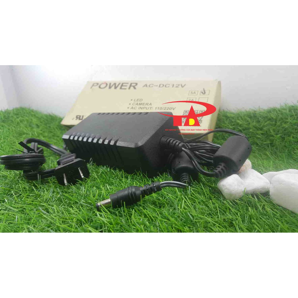 Adapter 12V 5A SONY (NÊN MUA, LOẠI TỐT, GIÁ RẺ) chất lượng, đủ ampe dùng cấp nguồn Adaptor DC12V 5A cho camera...