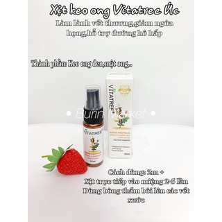 Xịt Keo Ong Vitatree 25ml date 2023