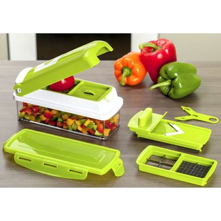 Bộ dập hoa quả nicer dicer dùng để cắt khúc, cắt nhờ các loại hoa quả theo nhiều hình dạng khác nhau