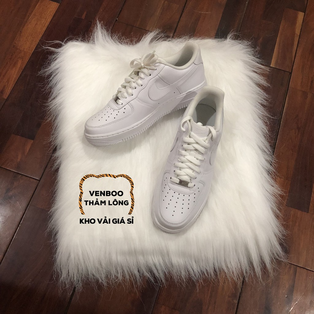 👑 Thảm Lông Trắng Cao Cấp Chuẩn Luxury Trải Sàn Decor Phòng | Màu Hot 2021 | BigBuy360 - bigbuy360.vn