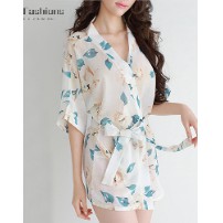 Sale 69% Áo choàng ngủ phong cách Kimono quyến rũ cho nữ,  Giá gốc 137000đ- 17F40