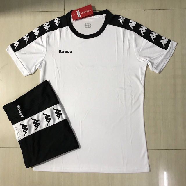 ao [ Thun thái ] Bộ quần áo bóng đá không logo KL06 trắng ( áo bóng đá thiết kế ) ,., 745