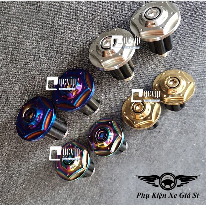 [Hàng Mới Về] Cặp Gù Chống Đổ Tay Lái Titan 6 Cạnh K9 Gắn Mọi Loại Xe 3067