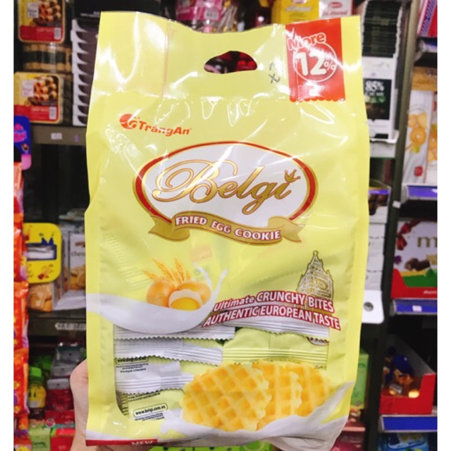 BÁNH BELGI COOKIE TRỨNG SỮA TRÀNG AN 250G
