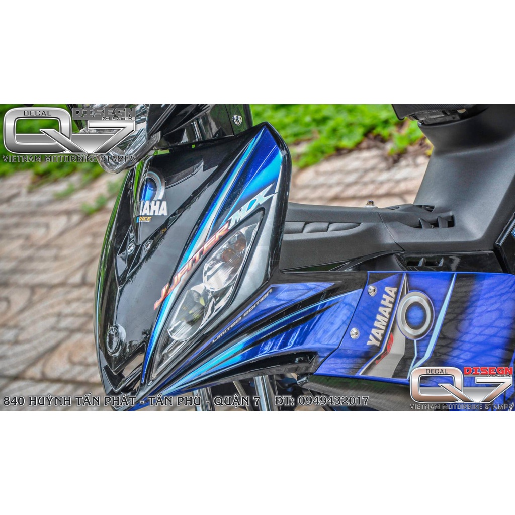 TEM RỜI EXCITER 2010 XANH ĐEN