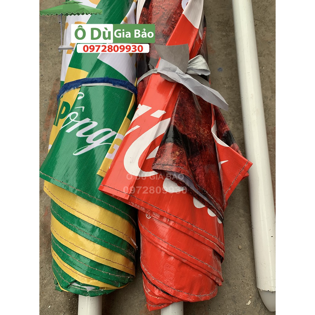 Ô Dù Chính Tâm Quảng Cáo Che Mưa Che Nắng 2M4