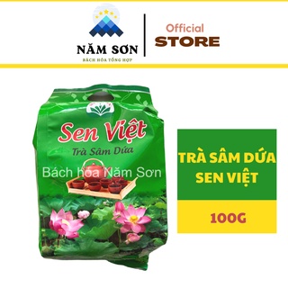 Trà sâm dứa sen việt gói 100g hương thơm dứa