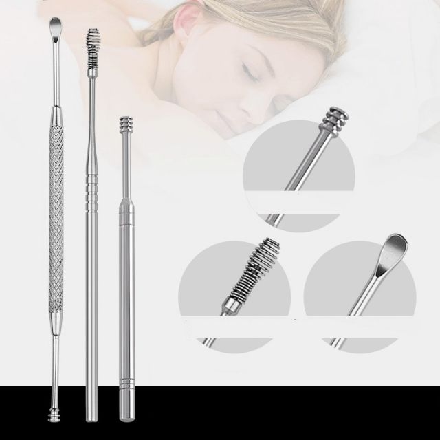 Bộ Dụng Cụ Ráy Tai Inox 7 Món Bằng Inox