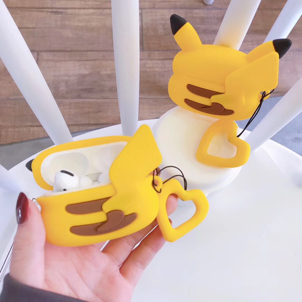 Ốp lưng Pikachu cho Airpods case for airpods 1/2 and airpods pro