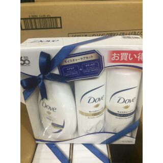 Bộ dầu gội, xả Dove chuẩn Nhật