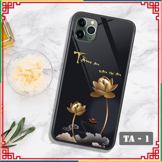 Ốp in iphone 11 - iphone 11 pro - iphone 11 pro max - iphone 12 pro max - iphone 13 pro max in bông sen trắng