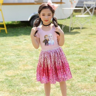 Váy elsa màu hồng tím đính kim sa siêu đẹp, bé nào cũng thích mê nè. Hàng có sẵn đủ size cho bé từ 90-150 ( 12 đến 35kg)
