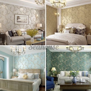 Miếng Dán Tường Trang Trí 3d Hình Hoa Vintage 9.5m X 0.53m