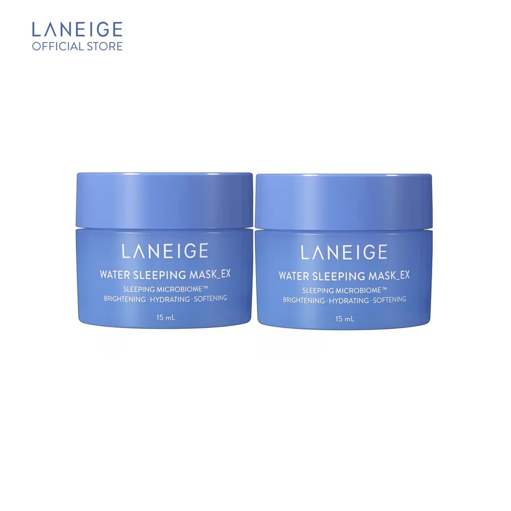 [Hb Gift] Bộ 2 Mặt Nạ Ngủ Dưỡng Ẩm Cho Da Laneige Water Sleeping Mask 15Mlx2