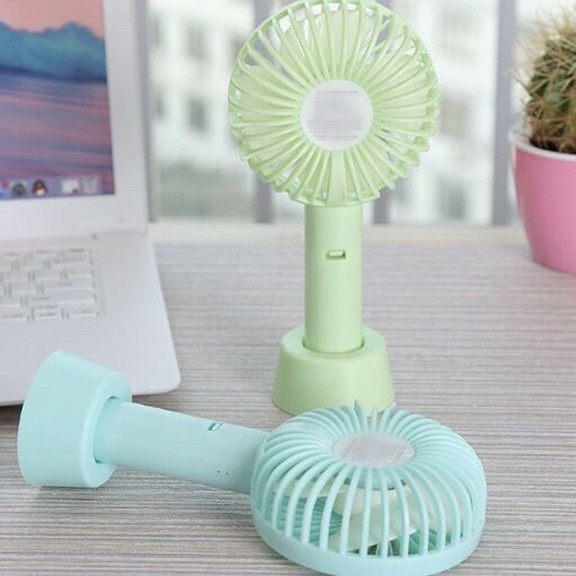 Quạt Cầm Tay Mini Để Bàn Minifan Có Đế Nhiều Chế Độ Gió Nhỏ Gọn Nhiều Màu Sắc Cực Mát Hỗ Trợ Pin Sạc Dùng Cực Lâu