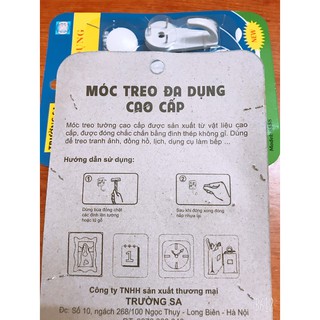 Bộ 3 Móc Treo Đa Dụng Đóng Đinh Cao Cấp