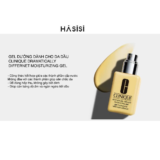Gel Dưỡng Ẩm Cấp Nước Cho Da Nhờn CLINIQUE DRAMATICALLY DIFFENREN MOISTURZING GEL 30ml