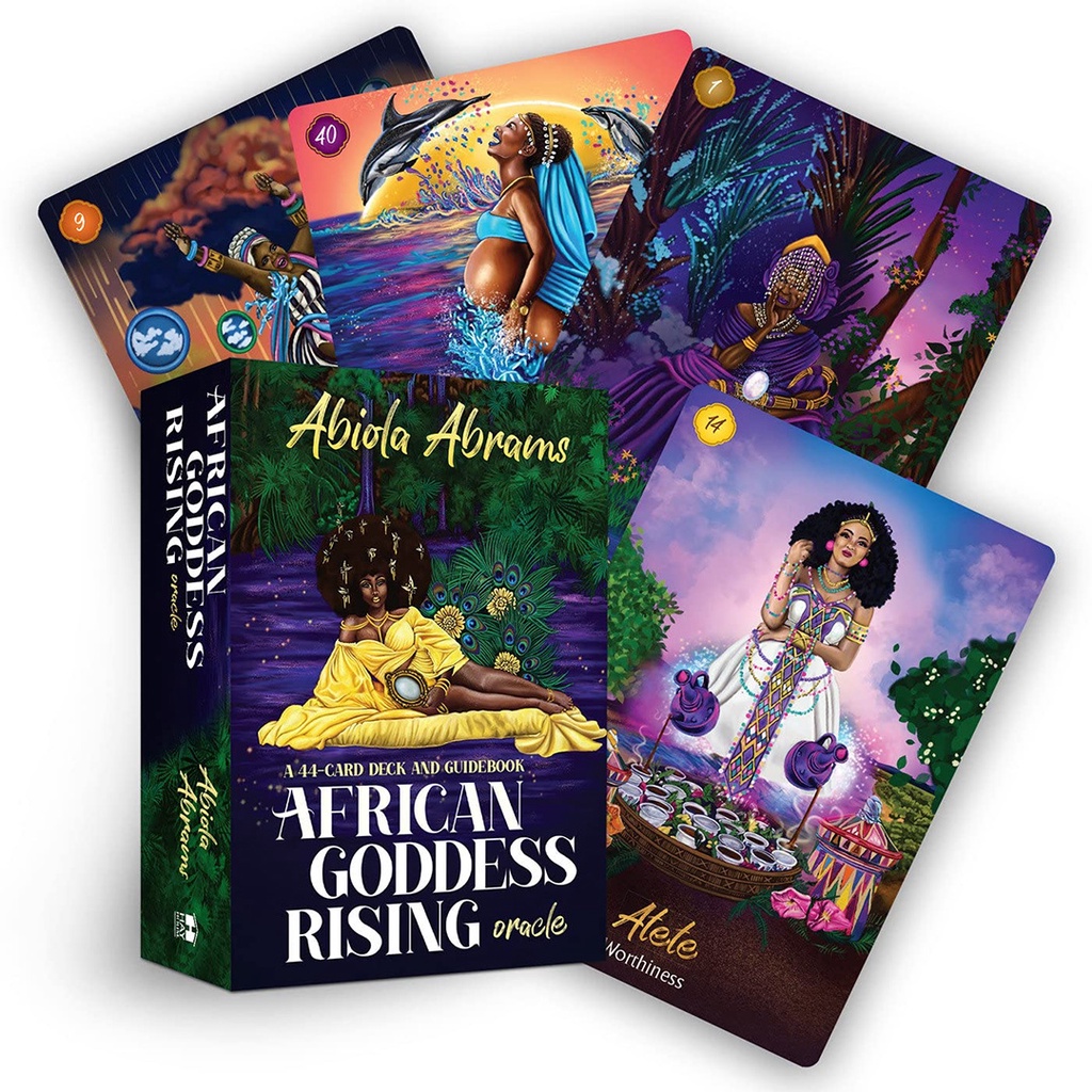 Bộ Bài African Goddess Rising Oracle (Mystic House Tarot Shop) - Bài Gốc Authentic Chính Hãng 100%