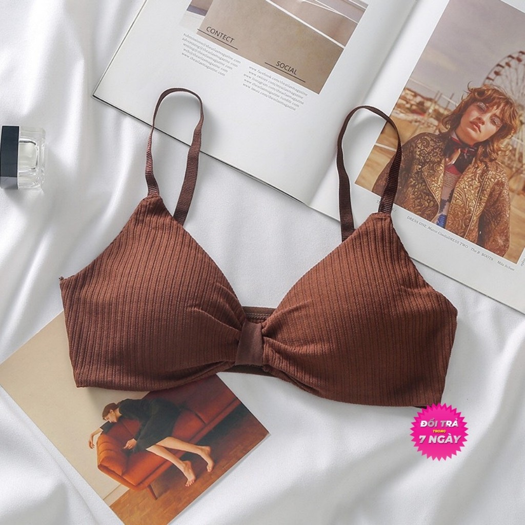 Áo Ngực S3BRA09CBT Áo Bra Chất Thun Cotton Gân Tăm Hàng Loại 1 Siêu Thoải Mái Mỏng Nhẹ (Freesize 45-65kg) | BigBuy360 - bigbuy360.vn