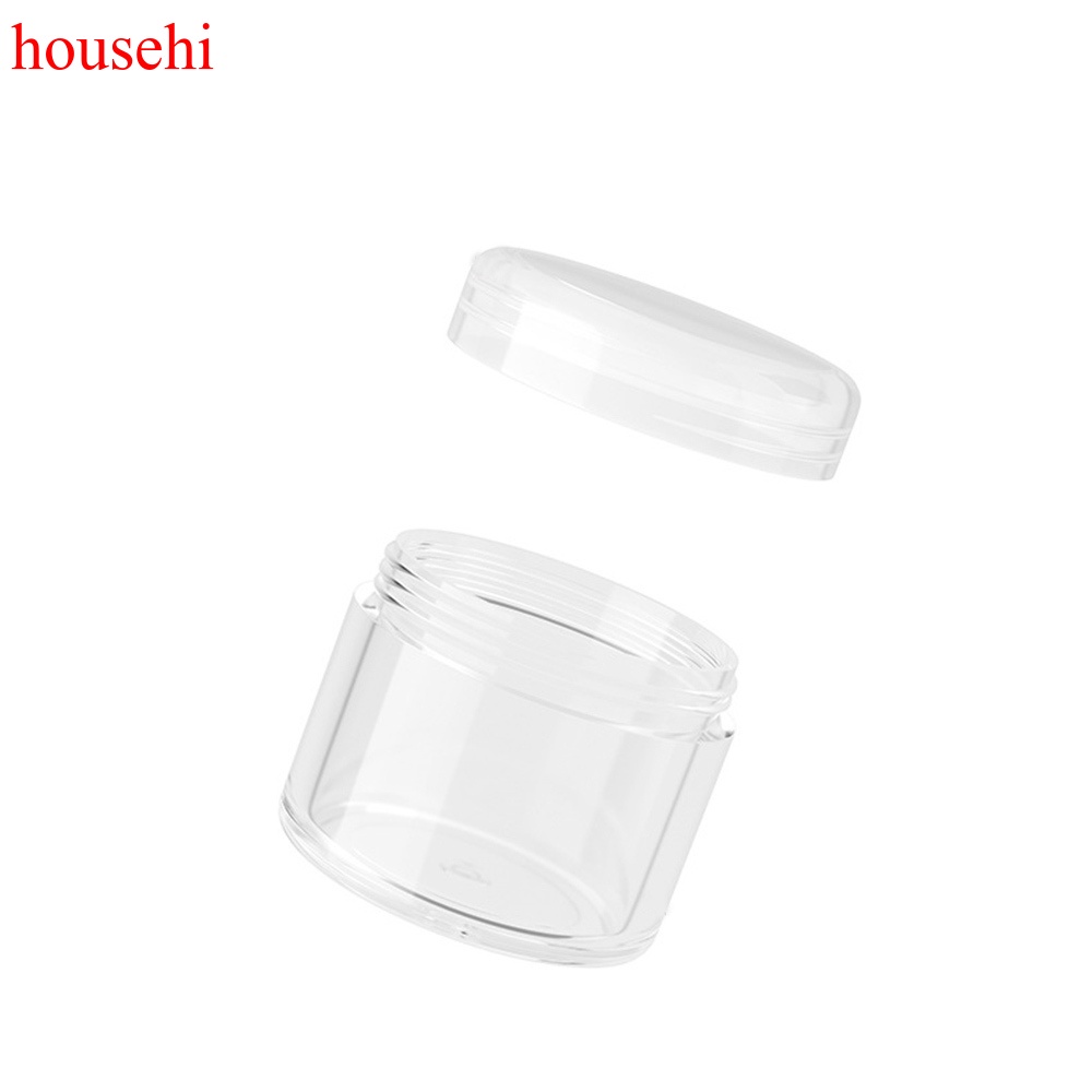 Lọ nhựa trong suốt để đựng mỹ phẩm đi du lịch tiện lợi cỡ 3g/ 5g/ 10g/ 15g/ 20g