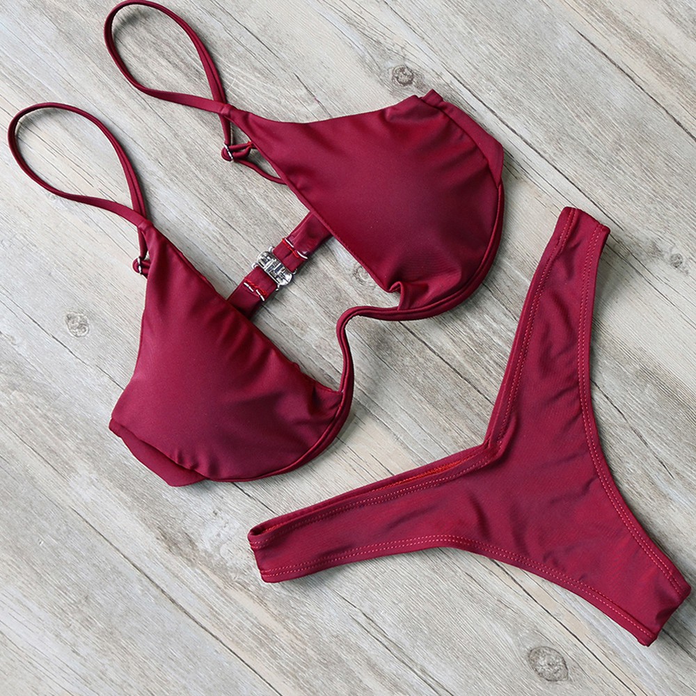Bộ bikini nâng ngực kiểu dáng thời trang dành cho nữ