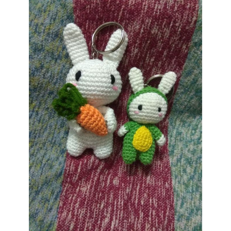 AMIGURUMI THỎ BẢY MÀU