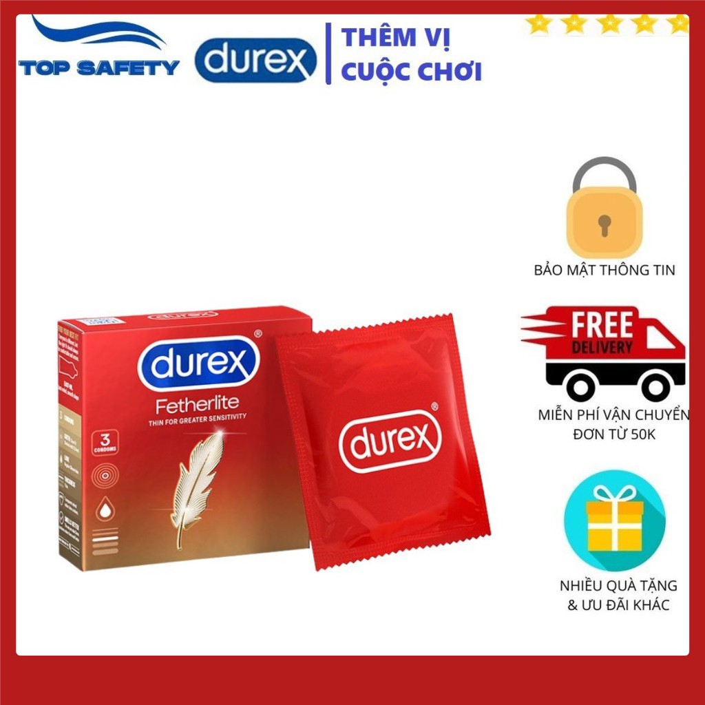 Bao cao su Durex Fetherlite Ultima 3 bao