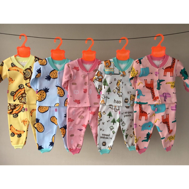 Combo 5 bộ nỉ bông bé gái