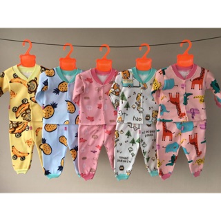 Combo 5 bộ nỉ bông bé gái