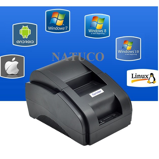 Máy In Hóa Đơn Xprinter XP58IIH + tặng 10 cuộn giấy in bill K58 | WebRaoVat - webraovat.net.vn