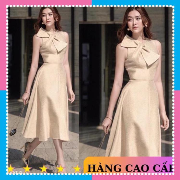 [SẢN PHẨM CHẤT LƯỢNG] Đầm sang trọng đầm dáng xoè đầm dự tiệc đi chơi dạo phố công sở - MN81