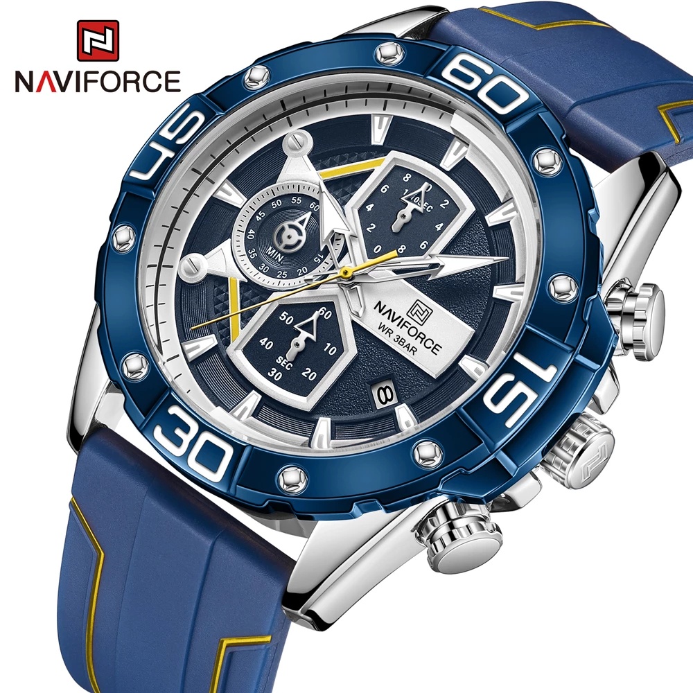 Naviforce Đồng Hồ Thể Thao Chống Thấm Nước Thời Trang Cho Nam
