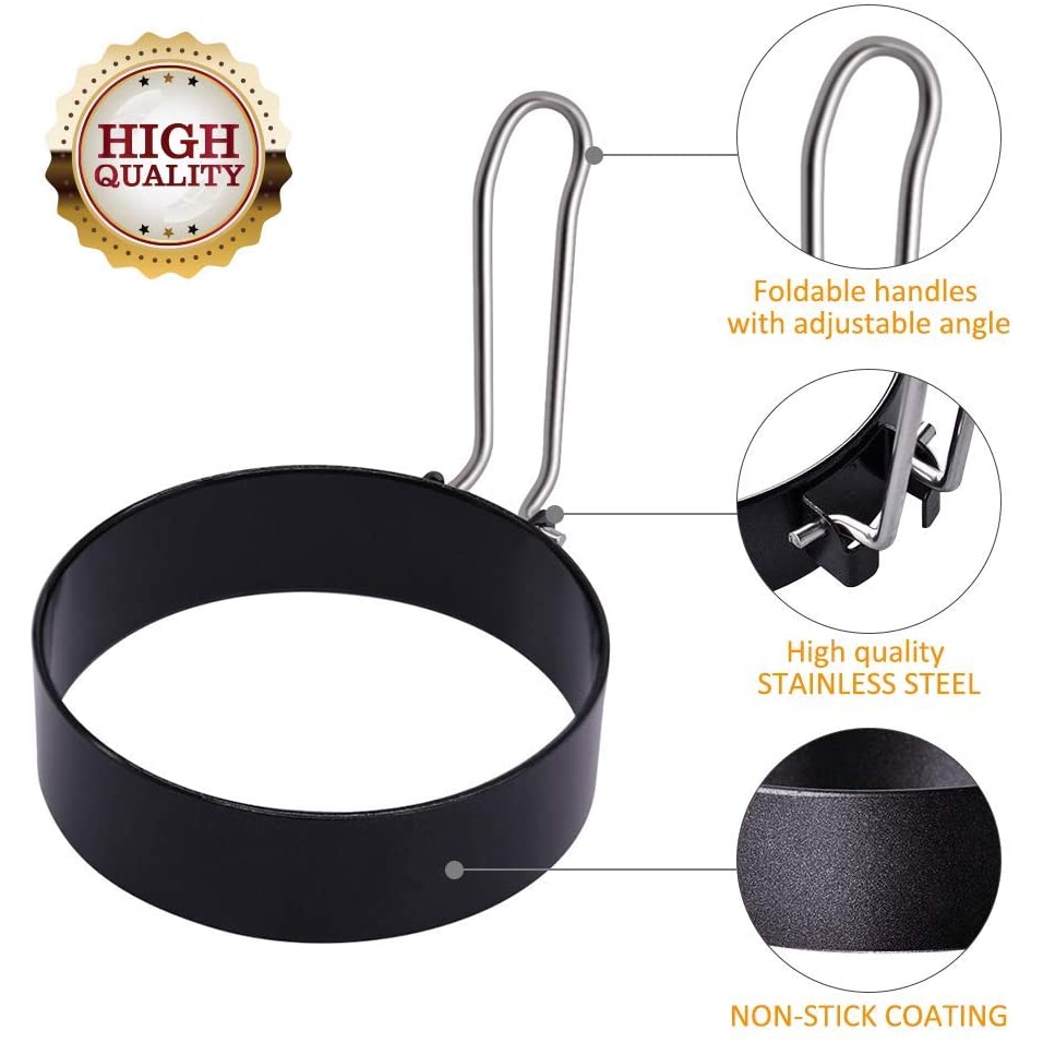 Khuôn Chiên Trứng Chống Dính Đa Năng Có Tay Cầm Tiện Lợi