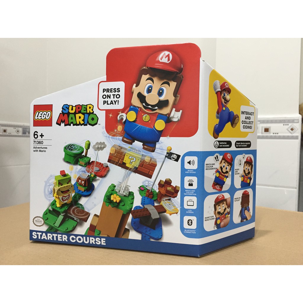 🍄🍄🍄LEGO SUPER MARIO - 71360 - NHỮNG CUỘC PHIÊU LƯU VỚI MARIO BỘ KHỞI ĐẦU - ADVENTURES WITH MARIO STARTER COURSE