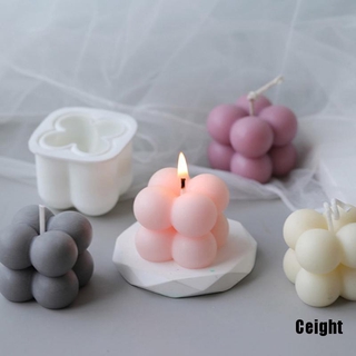 Khuôn Silicone Làm Nến Thơm 3D Diy Tiện Dụng