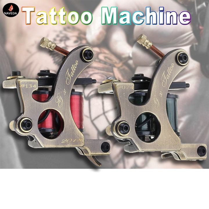 Bộ máy xăm tattoo Coil Đồng Đôi - Có bảo hành