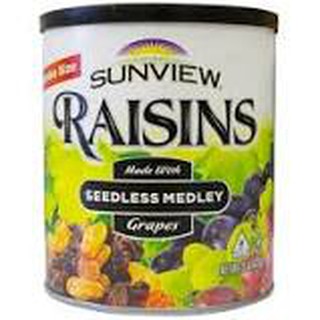 Nho khô mỹ sunview raisins 425g